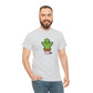 Free Hugs Sad Cactus Design T-Shirt