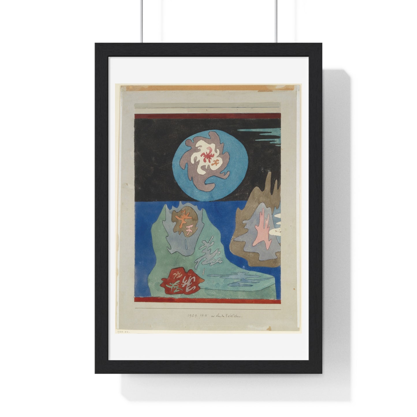 In the Land of Precious Stones (1929) by Paul Klee, from the Original, Framed Art Print