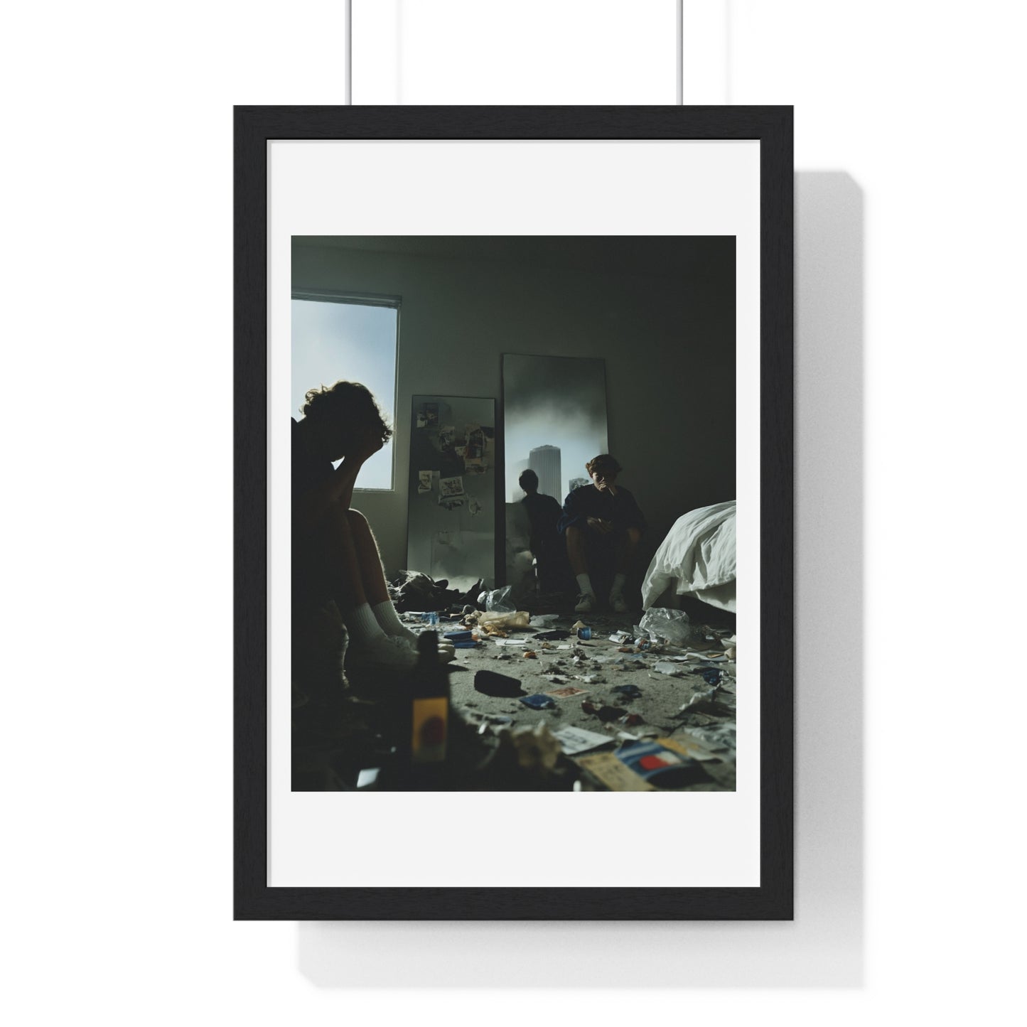 Raw Art III 'Designed by AI' Framed Art Print