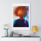 A Mind Adrift II, Abstract Art 'Designed by AI', Framed Print