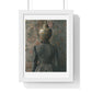 Head Replacement II, Abstract Art 'Designed by AI', Framed Art Print