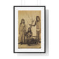 Jicorillas Indian, Arizona (circa 1875) Photographed by Isaiah West Taber, from the Original, Framed Print