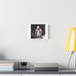 Gollum on the Fashion Catwalk 'Designed by AI', Art Print on Canvas