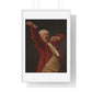 Self-Portrait, Yawning (circa 1783) by Joseph Ducreux, from the Original, Framed Art Print