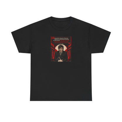 Javier Milei on the Dangers of Liberal Rhetoric, Philosophy Tribute T-Shirt