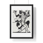 Mary Wigman's Dance (1933) by Ernst Ludwig Kirchner, from the Original, Framed Art Print