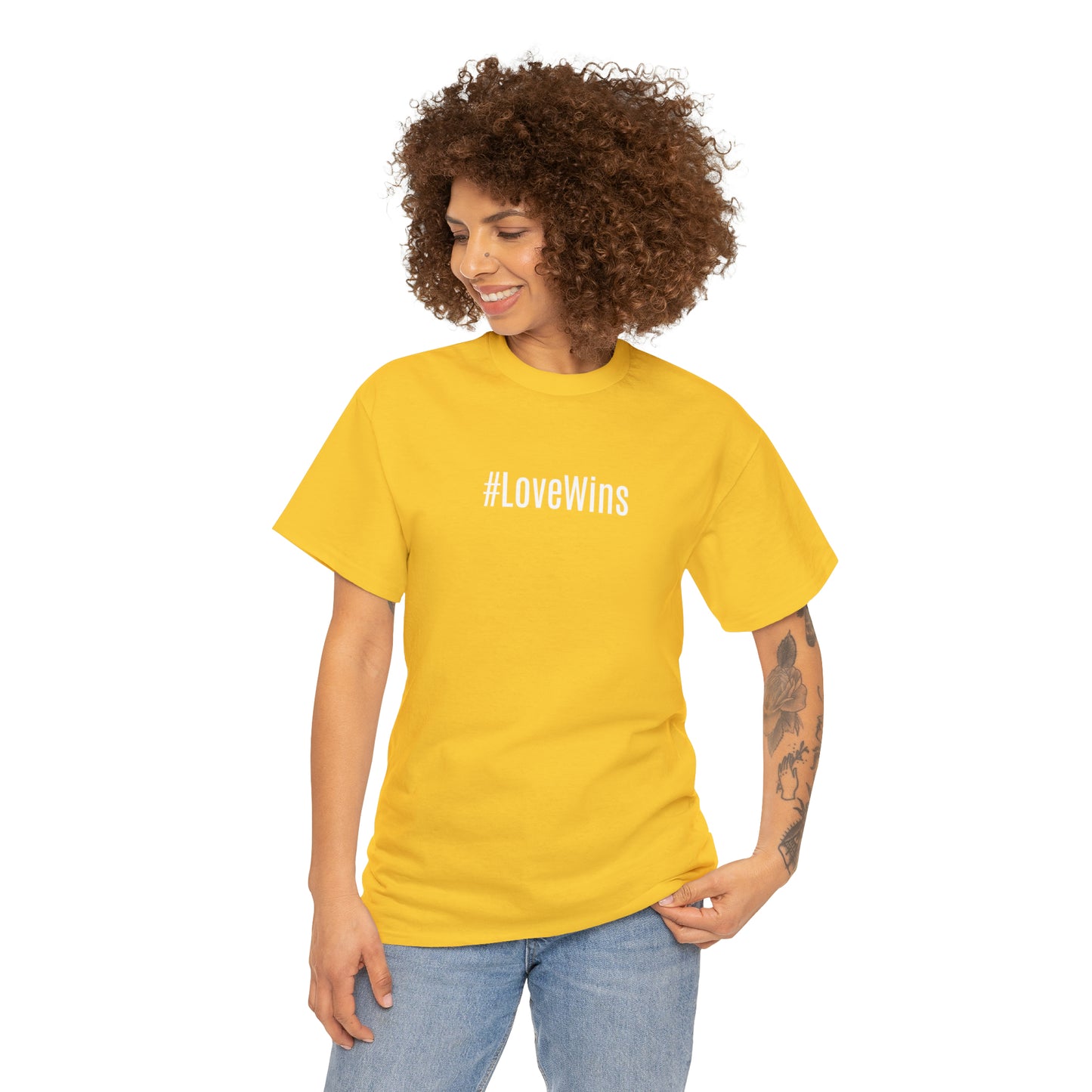 Love WIns #LoveWins Cotton T-Shirt