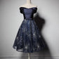 Vireous Summer Formal Fashion Mid-Length Pettiskirt Dress