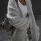 Vireous Loose Button Cardigan, Women's Fashion Soft Knit Sweater