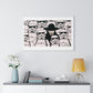 Mural Art: Stormtroopers and Vendetta Character (2017) from the Original, Framed Print