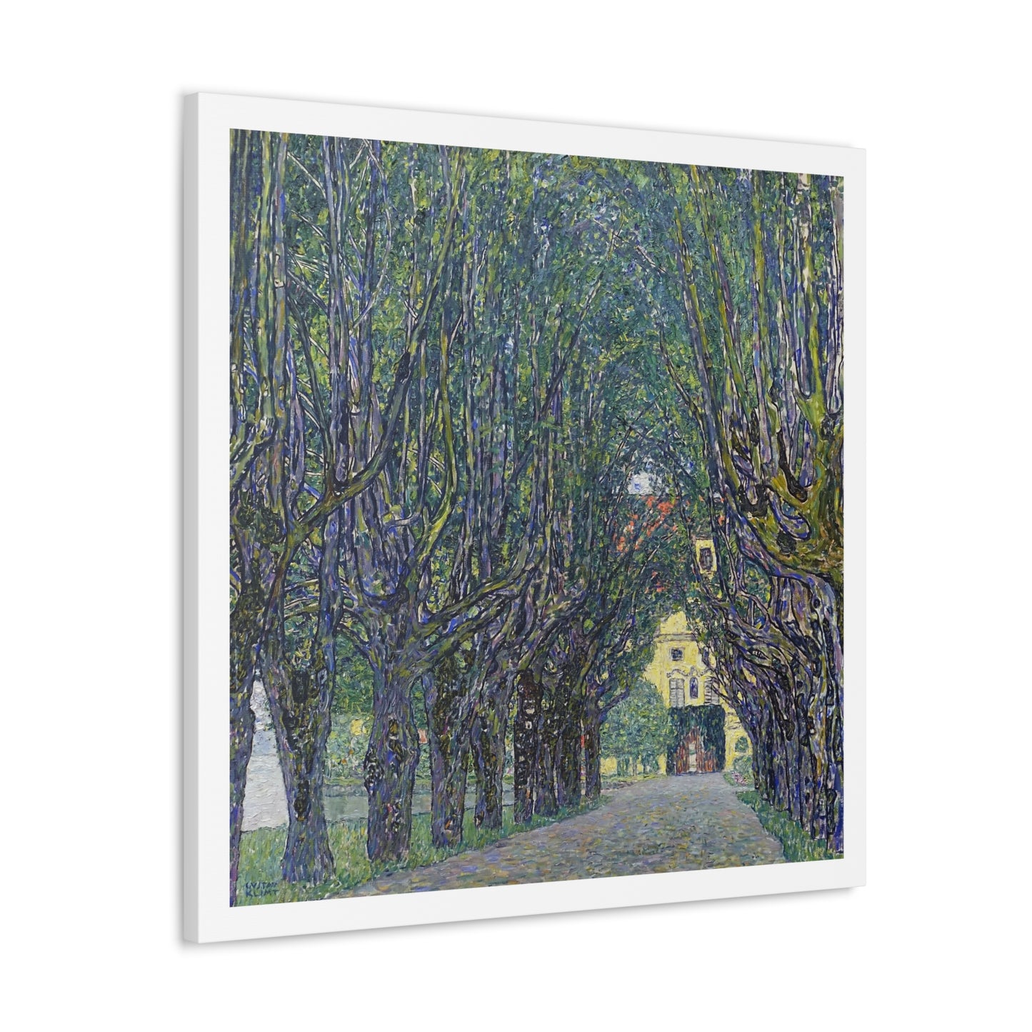 Allee at Schloss Kammer (1910) by Gustav Klimt, from the Original, Art Print on Canvas