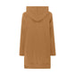 Vireous Loose-Fitting Women's Sweater Dress Long Length Drawstring Top