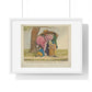 The Summer Shower, or Mademoiselle Par, a Pluye (1786) by George Stubbs, from the Original, Framed Print