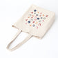 Cotton 'Love' Printed Over-Shoulder Canvas Handbag