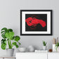 Lobster on Black Background (1940–1941) by Marsden Hartley, from the Original, Framed Art Print