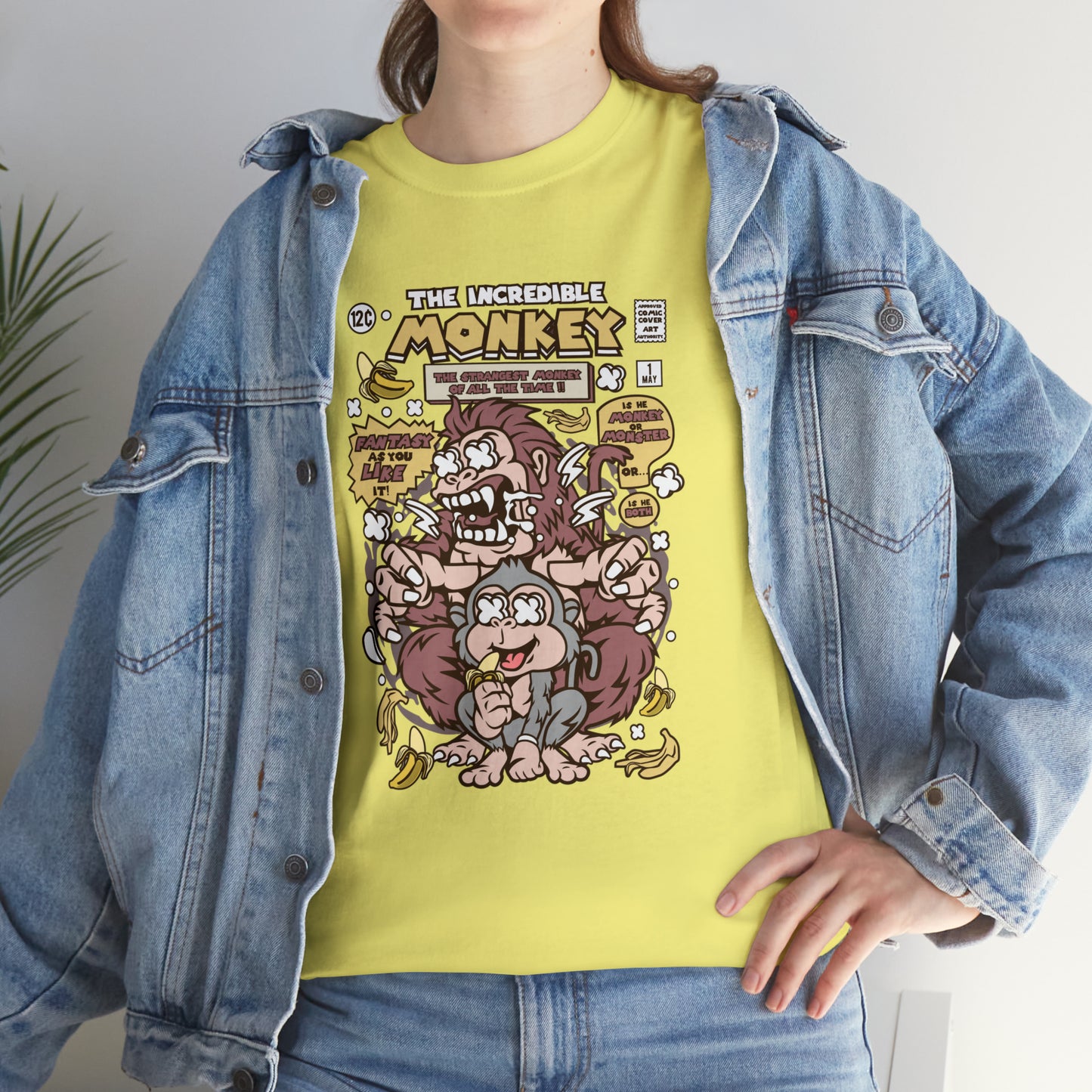 The Incredible Monkey Cartoon T-Shirt