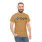 Ripple #XRP #XRPthestandard Crypto Unisex Heavy Cotton T-Shirt