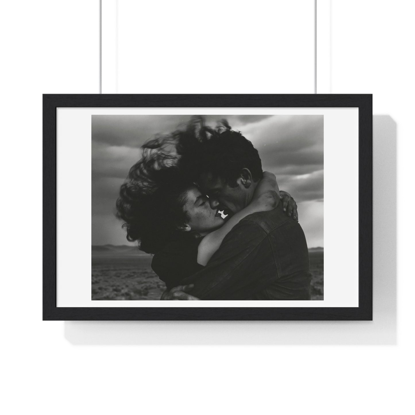 Nothing Else Matters, Romantic Black and White Photographic Art, Large Framed Print
