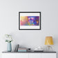 Faces of Ecstasy in Art 'Designed by AI, Framed Art Print