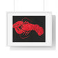 Lobster on Black Background (1940–1941) by Marsden Hartley, from the Original, Framed Art Print