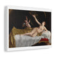 Danaë and the Shower of Gold (1621-1623) by Orazio Gentileschi, Art Print from the Original on Canvas