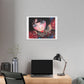 Psychedelic Japan II Abstract Art 'Designed by 'AI Canvas Art Print