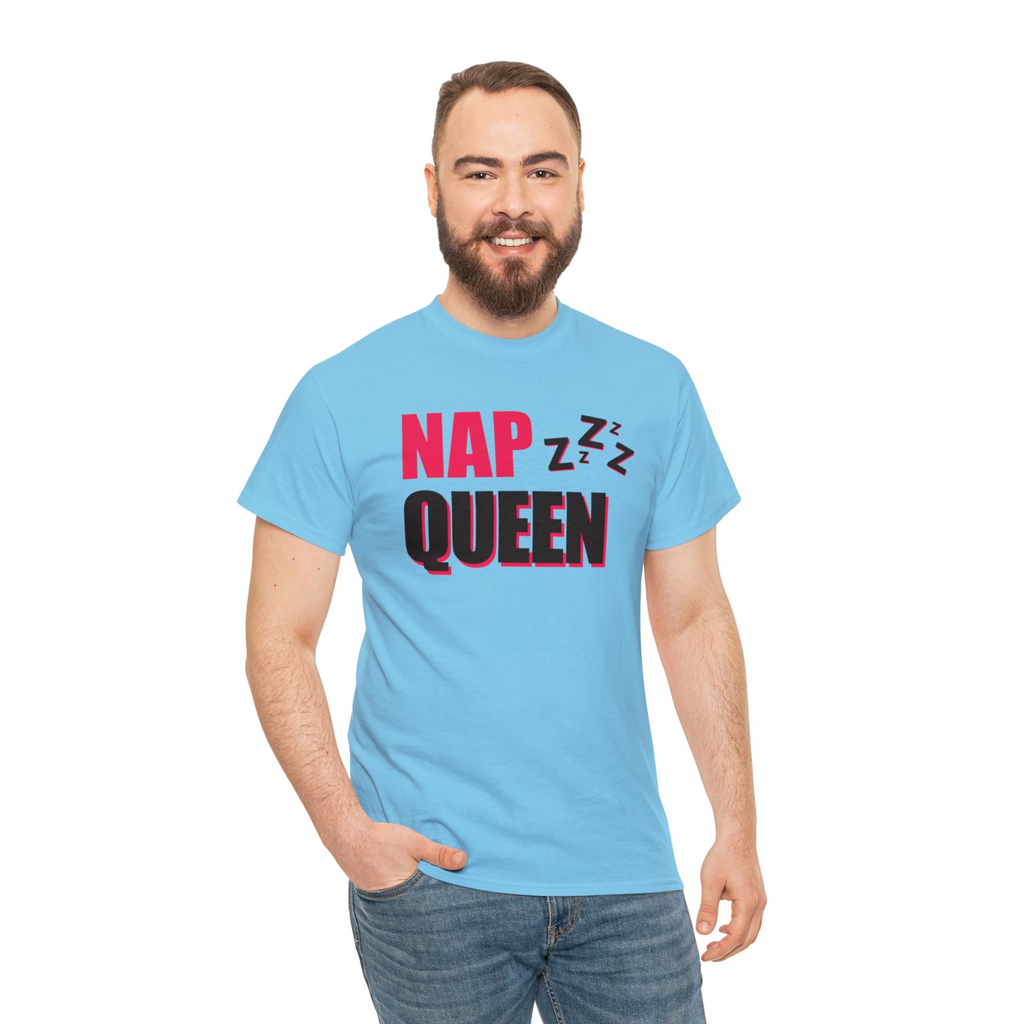 Nap Queen Heavy Cotton T-Shirt