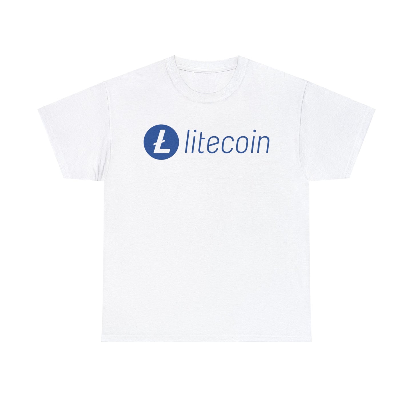 Litecoin Foundation #LTC Crypto Unisex Heavy Cotton T-Shirt