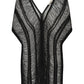 Banned Apparel Gothic Mesh Top, Black Sheer Layering