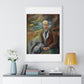 A Mind Adrift, Abstract Art 'Designed by AI', Framed Print