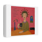 Why Bother? Cartoon Art Print on Canvas