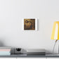 Jesus Christ Asleep on the Sofa 'Designed by AI', Art Print on Canvas