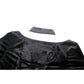Dark in Love Vera Gothic Velvet High-Slit Maxi Dress with Hollow Neckline, Embroidered Buttons