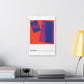 Richard Baringer, Bertha Schaefer Gallery (1963) American Poster, from the Original, Canvas Art Print