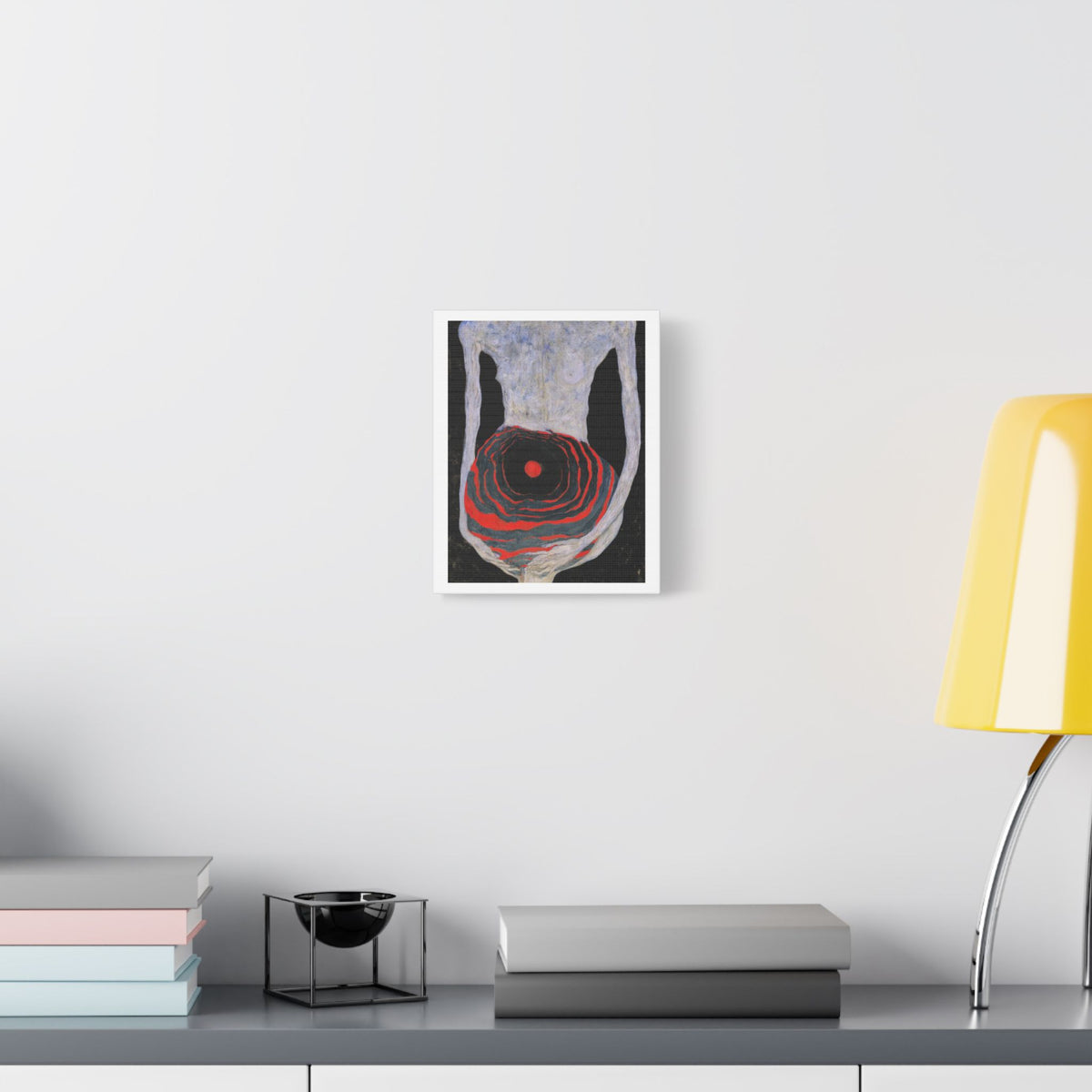 Mother, Neo-Surrealism, Art Print on Satin Canvas, Stretched