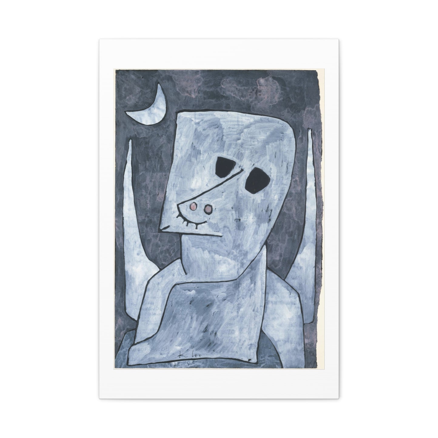 Angel Applicant (1939) by Paul Klee, Canvas Art Print from the Original