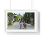 Street Scene, Philippines, Photographic Art, from the Original, Framed Print