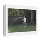 How Can You Tell When Art is AI-Generated? 'Designed by AI' Art Print on Canvas