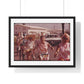 Tricycle Club at the Century Village Retirement Community (circa 1973) Vintage Photography by Flip Schulke, Framed Print