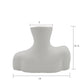 Minimalist Bust Figure Sculpture Decorative Vase