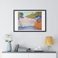 Golfe Juan (1896) Vintage Painting by Paul Signac, from the Original, Framed Art Print