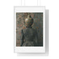 Head Replacement II, Abstract Art 'Designed by AI', Framed Art Print