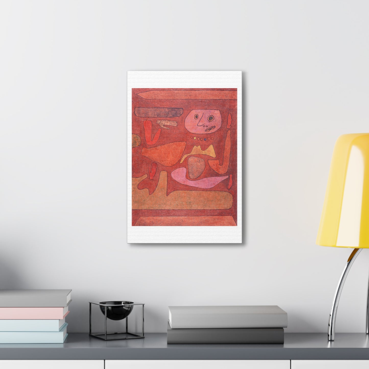 The Man of Confusion (1939) by Paul Klee, Canvas Art Print from the Original