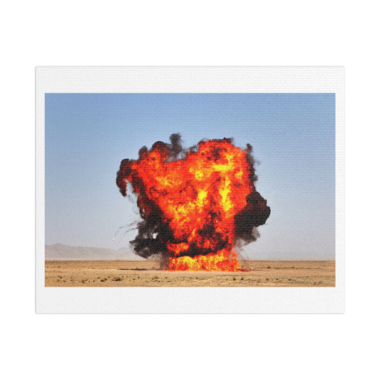 Boom, Baby! US Marines Photography with 1st Explosive Ordnance Disposal Company in Afghanistan, Print on Canvas