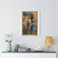 Allegorical Figures (1868-1915) by René Piot, from the Original, Wooden Framed Print