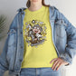 Monkey Rocking Horse Cartoon T-Shirt