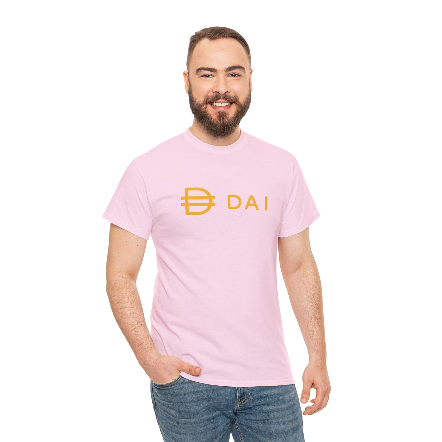 Dai #DAI Crypto Unisex Heavy Cotton T-Shirt