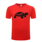 'Live Slow' Cute Cartoon Turtle T-Shirt