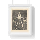 Argonauten Manlijk en Vrouwlijk Vuur (1894) by Karel Petrus Cornelis de Bazel, from the Original, Framed Art Print