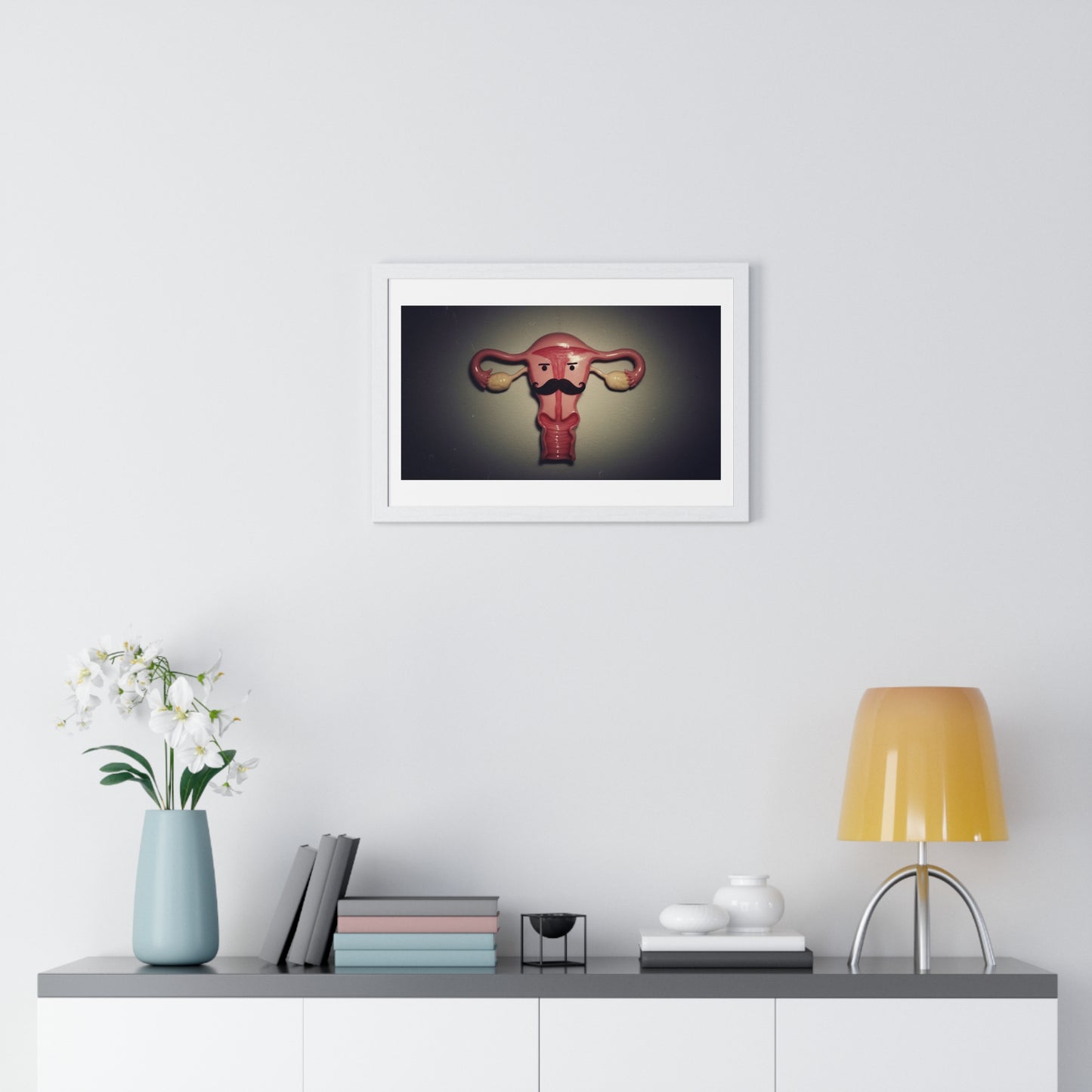 Reproduction Art 'Designed by AI' Framed Art Print